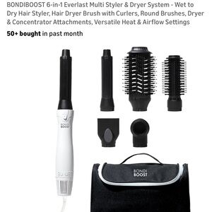 BondiBoost White Hair Styler & Dryer System